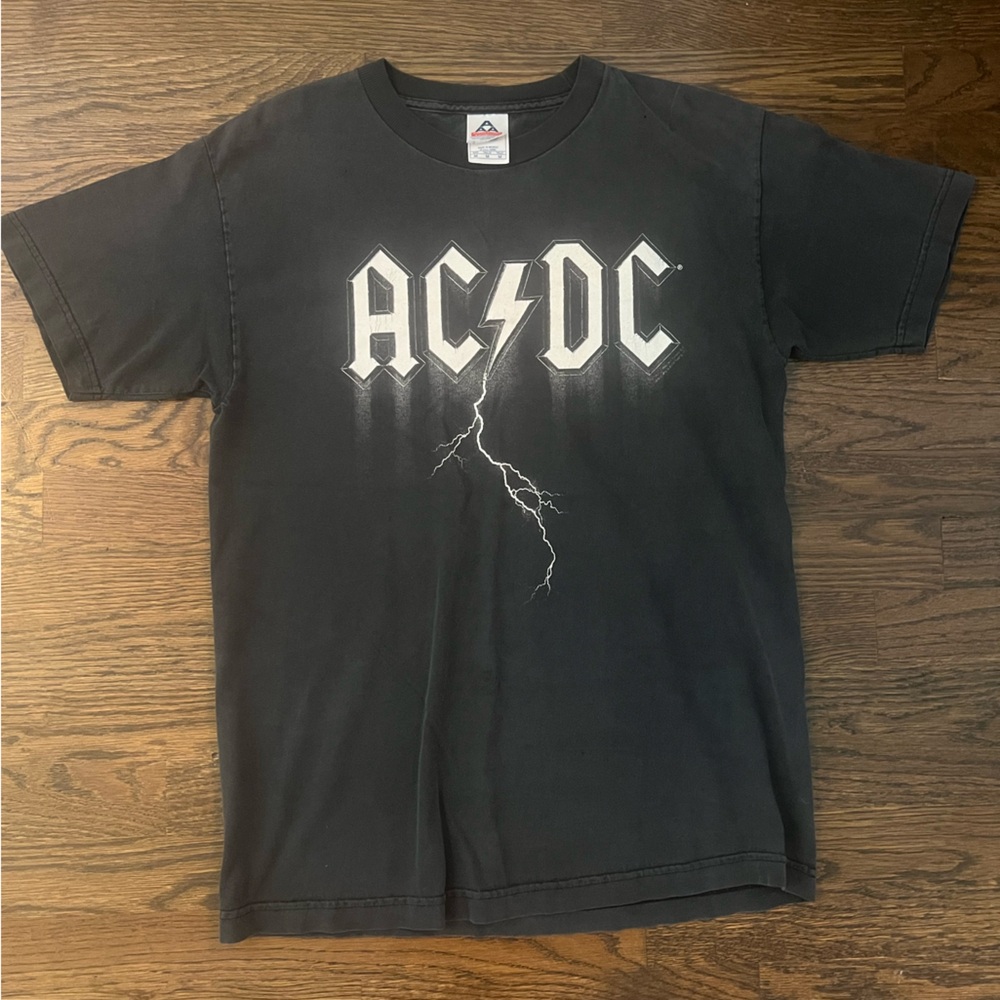 AC/DC Black Graphic T-Shirt